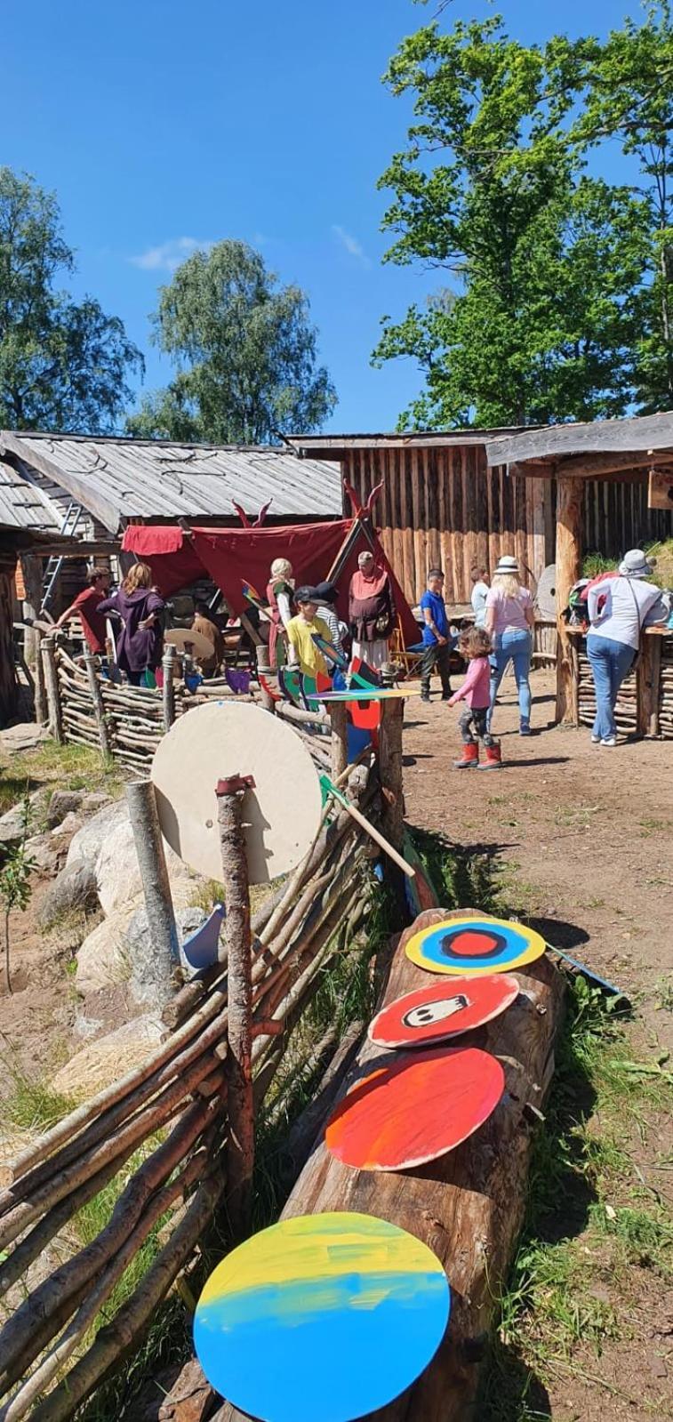 Vittfarnas Vikingaby Villa Sosdala Luaran gambar