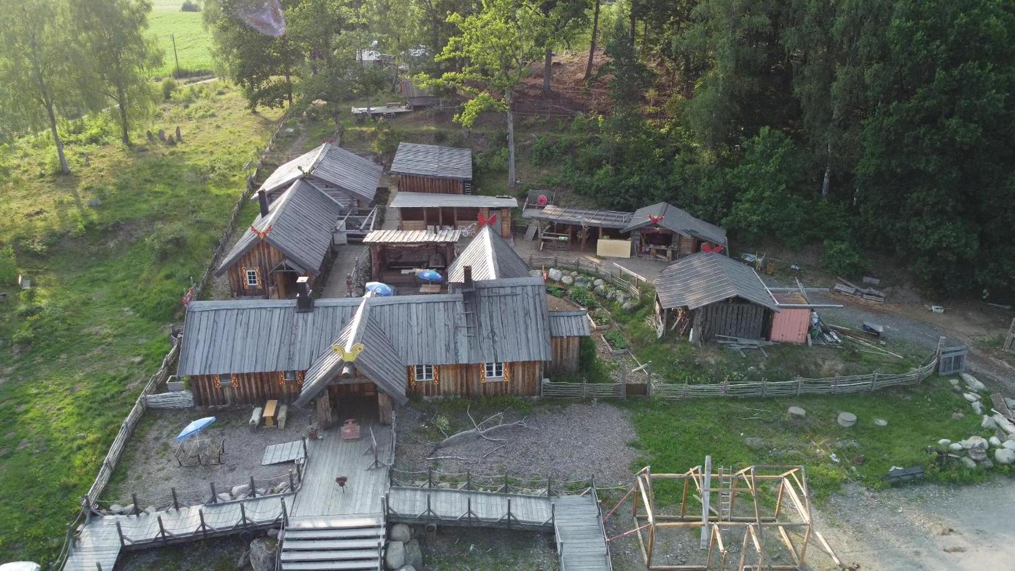 Vittfarnas Vikingaby Villa Sosdala Luaran gambar